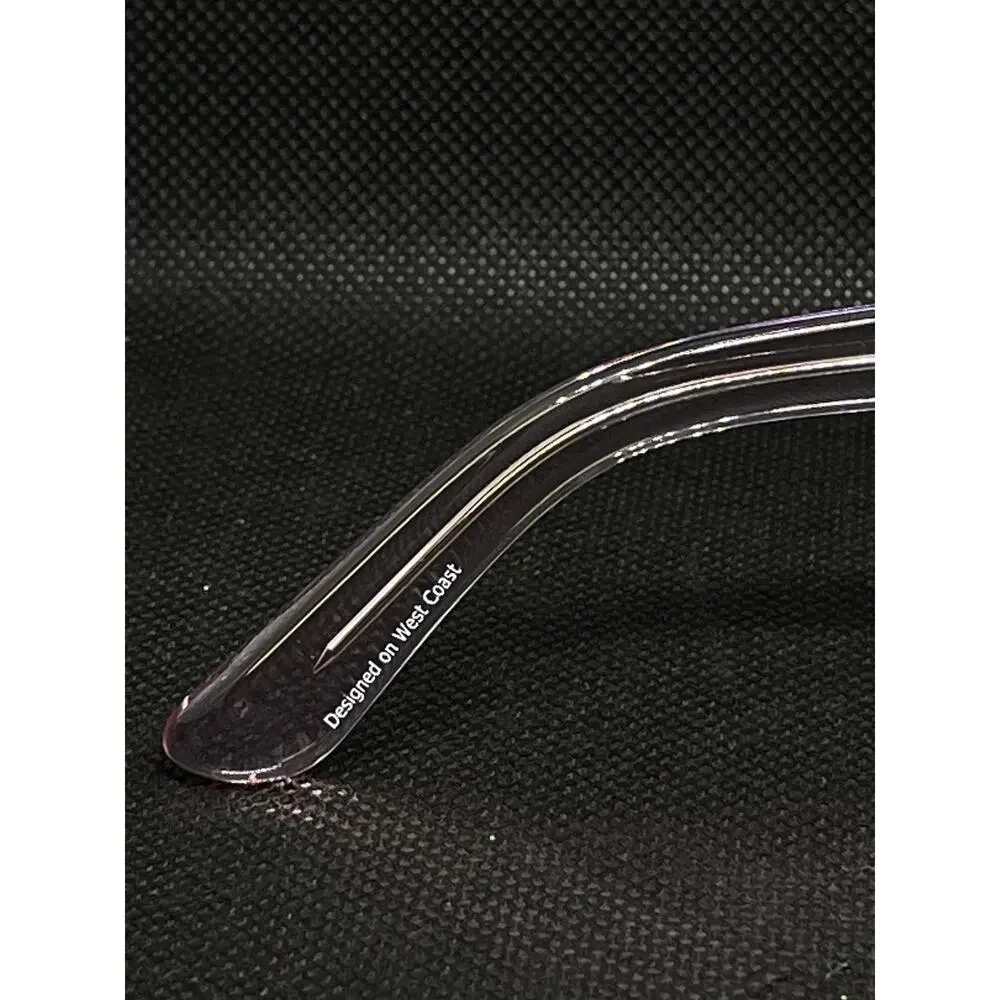 Caddis Progressive Zone D28 Readers 3.00 in Polished Clear Pink